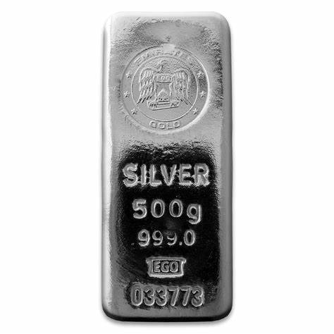 SILVER BAR 500 GRAMS