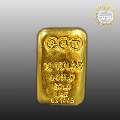 10 TOLA (116.64 GM) UAE GOLD BAR